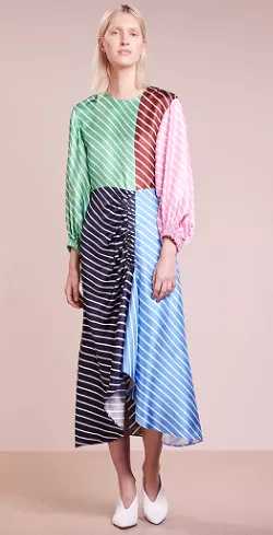 Delfina Stripe Maxi Dress