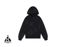 Denim Tears Cotton Wreath Hoodie Black Monochrome