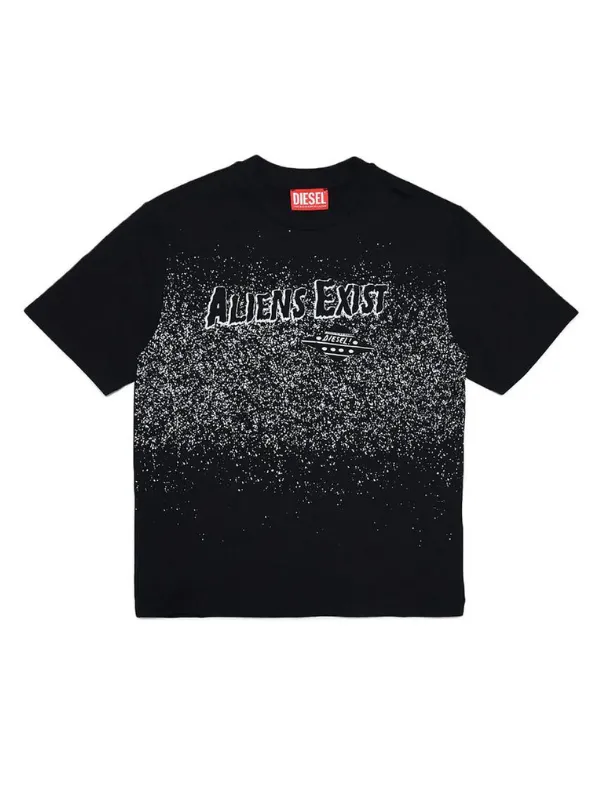 Diesel T-Shirt U Logo Black