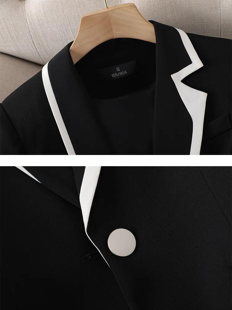 Double Pocket Formal Women Pant Suit