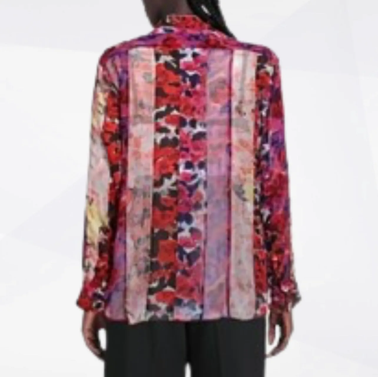 Dries Van Noten  |Flower Patterns Elegant Style Shirts & Blouses