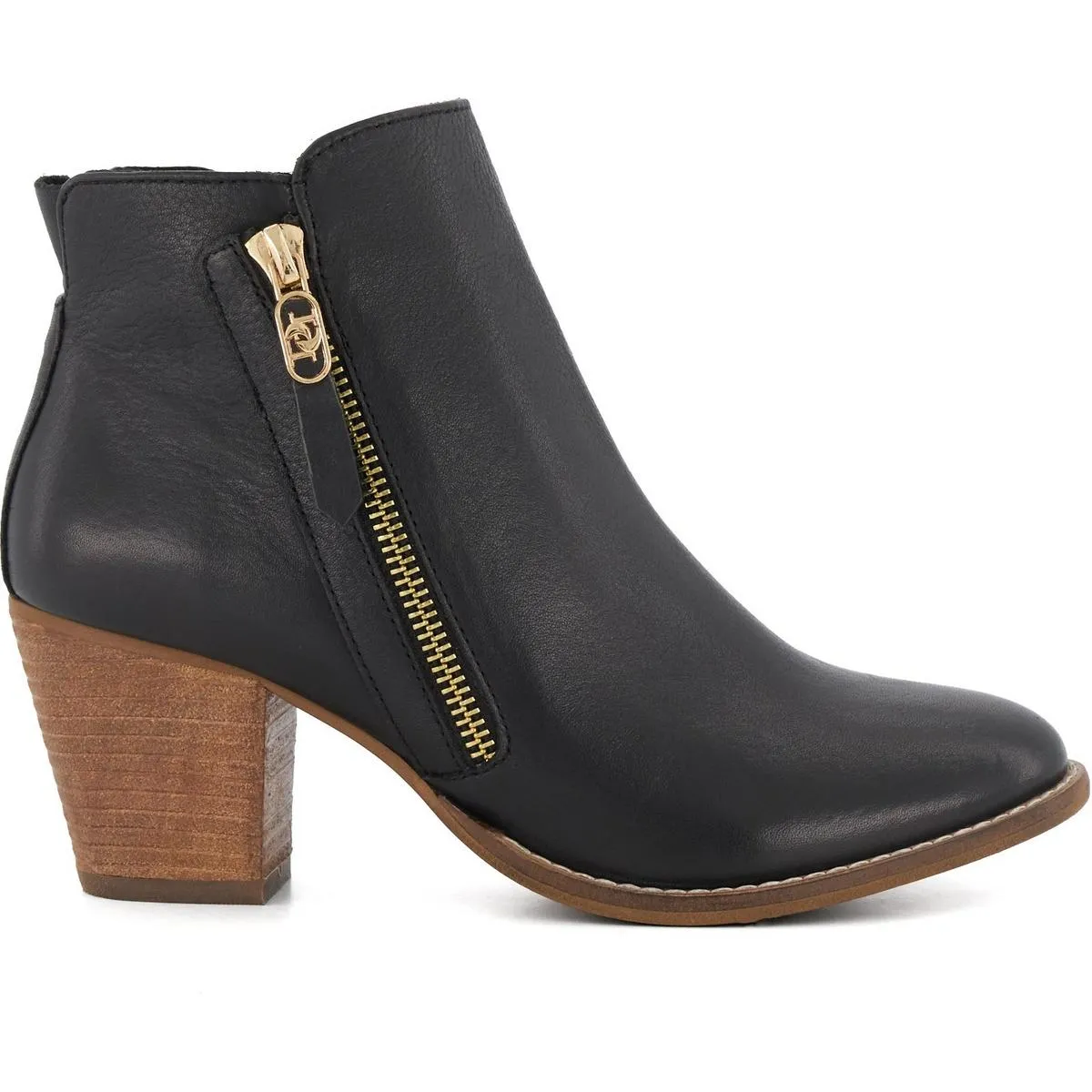 Dune Paicey Ankle Boot Black