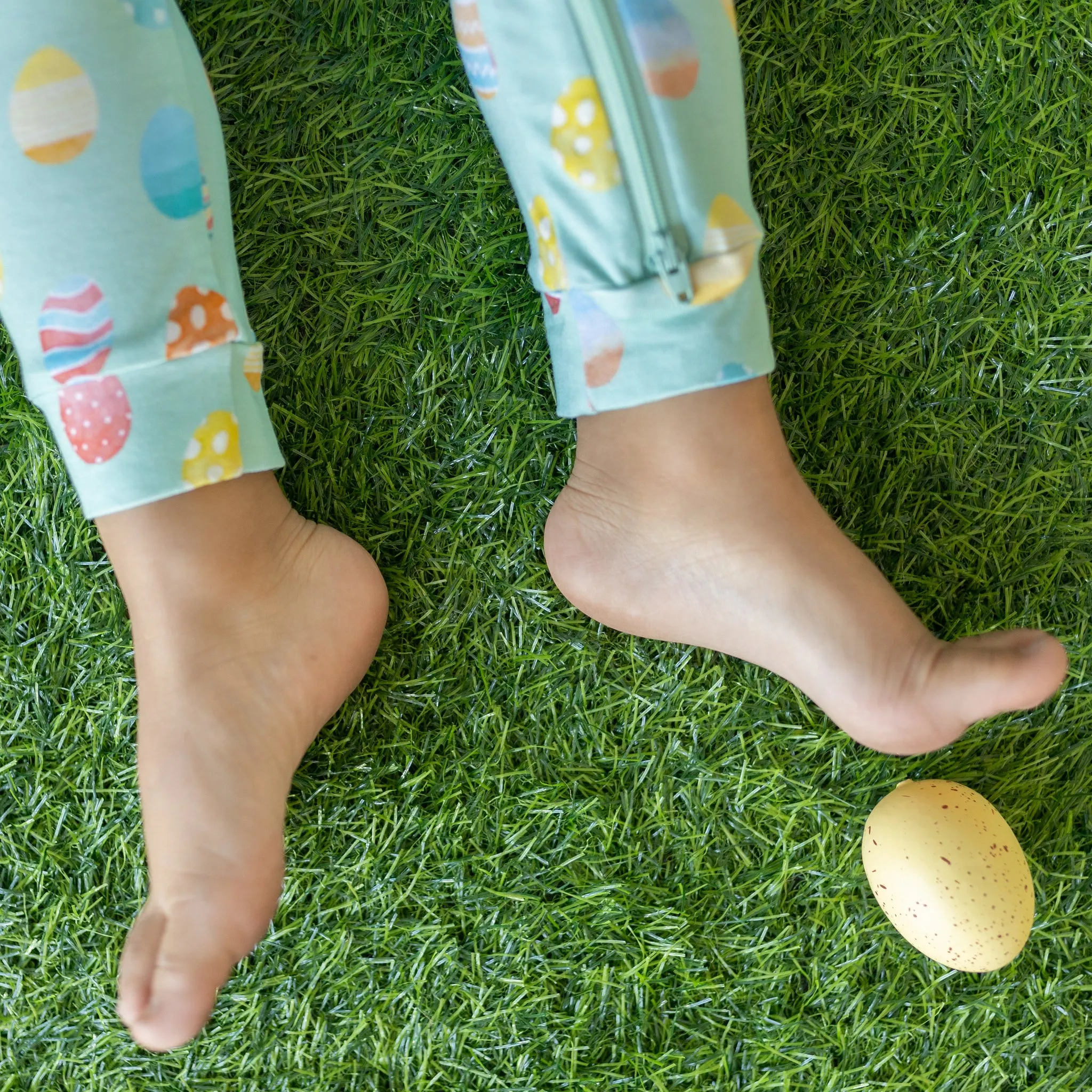 Easter Egg Bamboo Viscose Romper from macaron + me