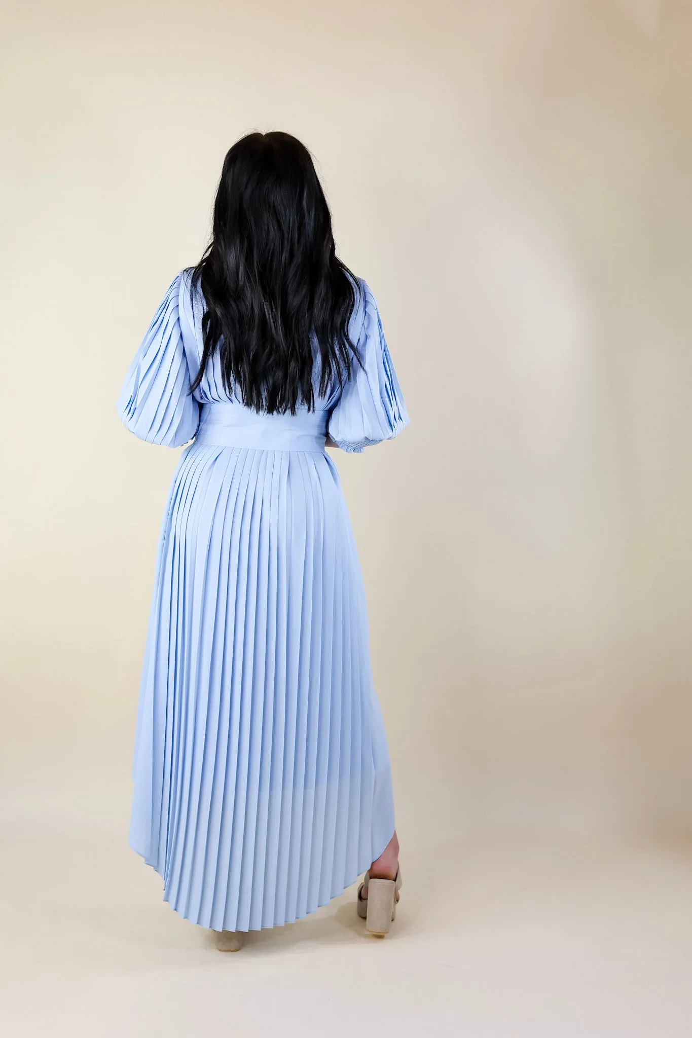 Emily McCarthy | Rowan Dress in Sail (Light Blue)