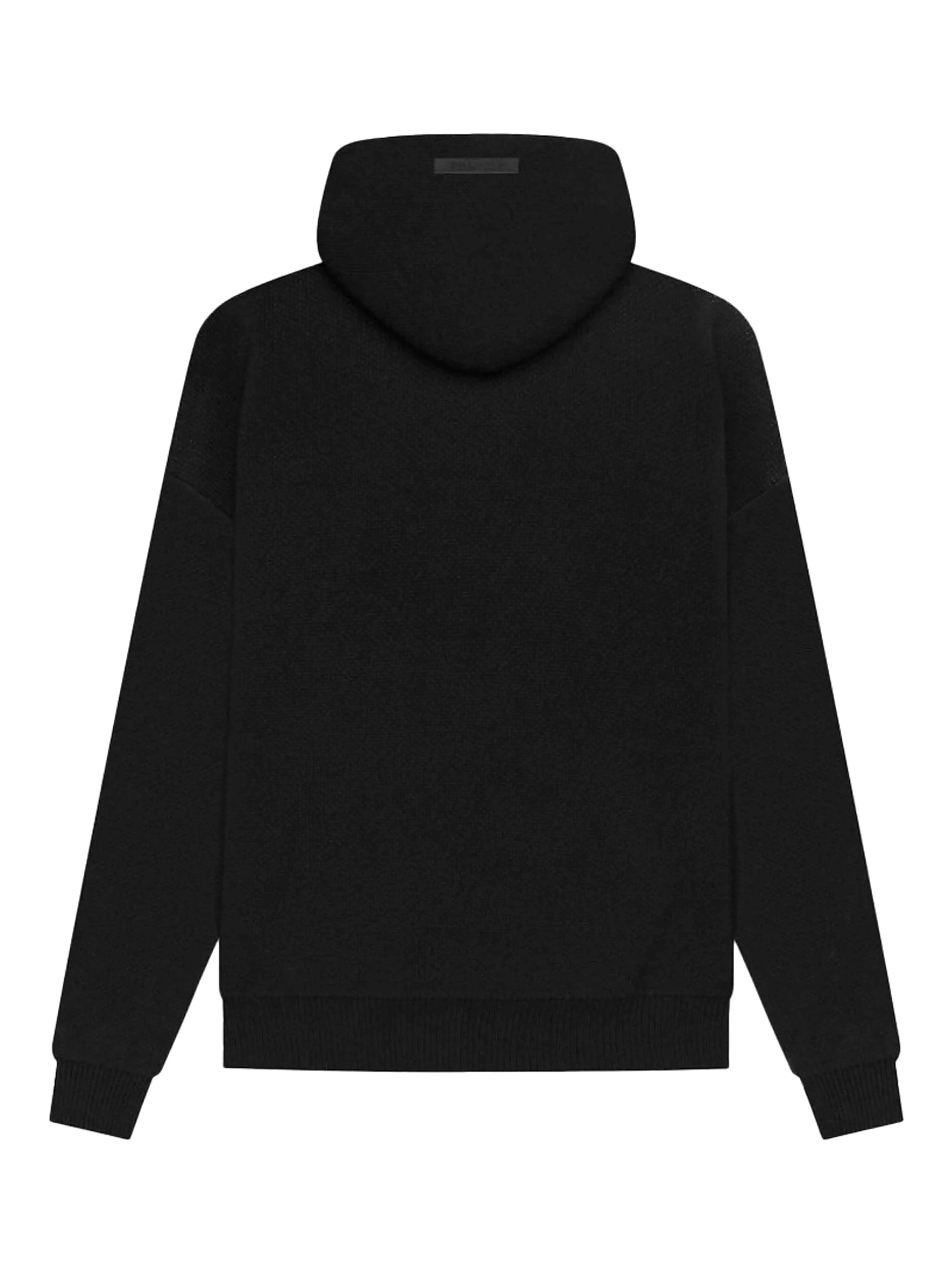 Fear Of God Essentials Knit Pullover Hoodie Black [SS21]