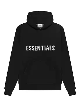 Fear Of God Essentials Knit Pullover Hoodie Black [SS21]