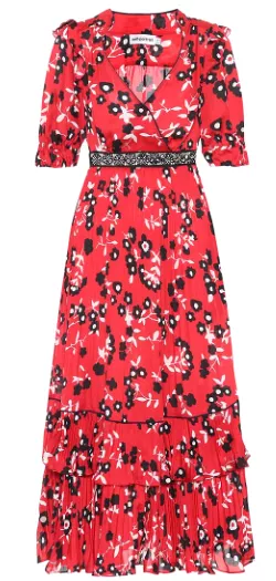 Floral Printed Midi Dress