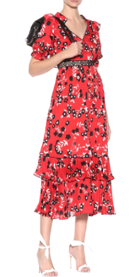 Floral Printed Midi Dress