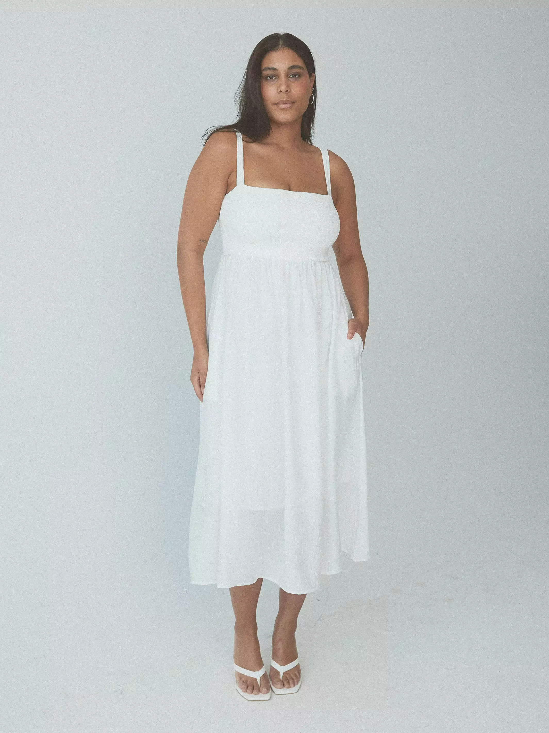 Flowy Tank Midi Brami Dress