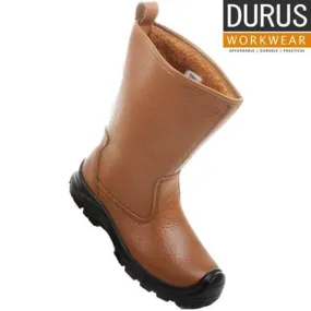 Game Durus Workwear Steel Toe Cap Fur Lined Rigger Boot SBU01