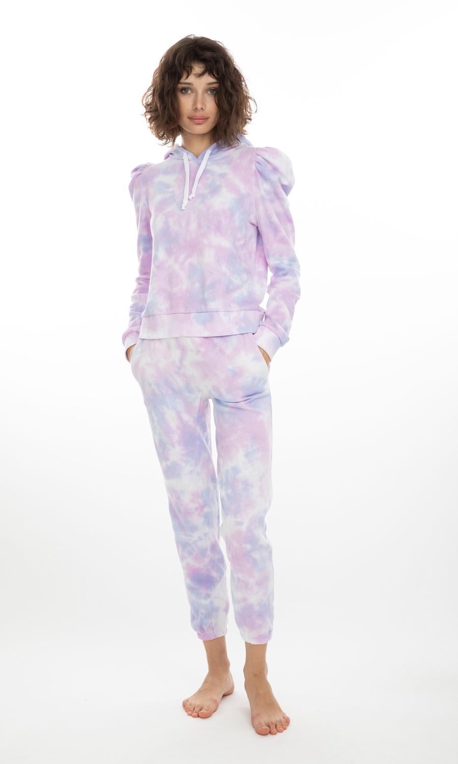 Generation Love lilac tie dye Isla sweatpant