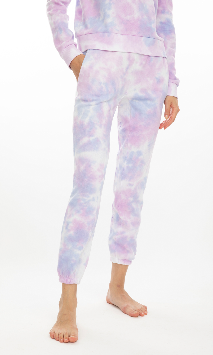 Generation Love lilac tie dye Isla sweatpant