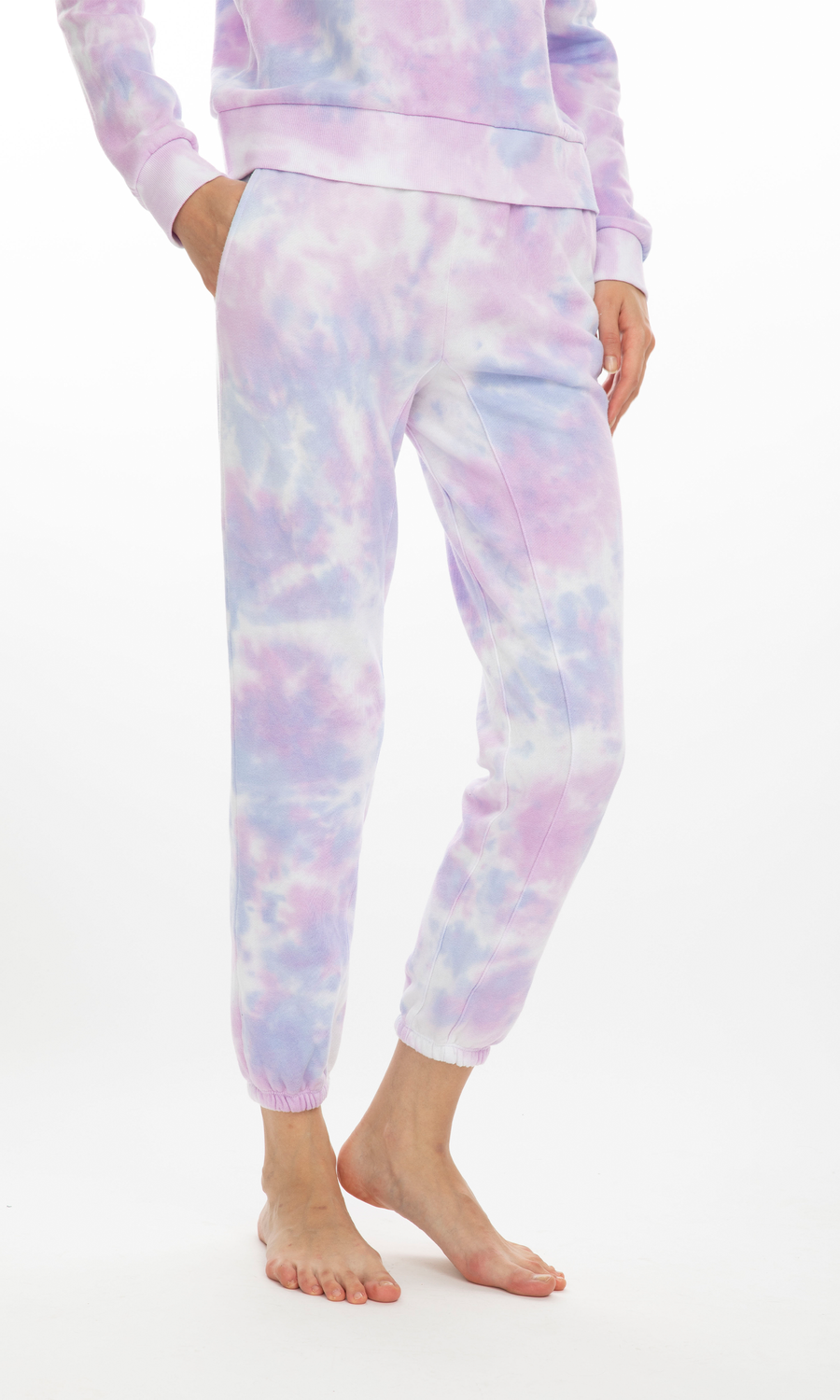 Generation Love lilac tie dye Isla sweatpant