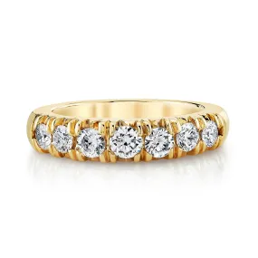 Graduated French Pavé Diamond Cloud Fit Band