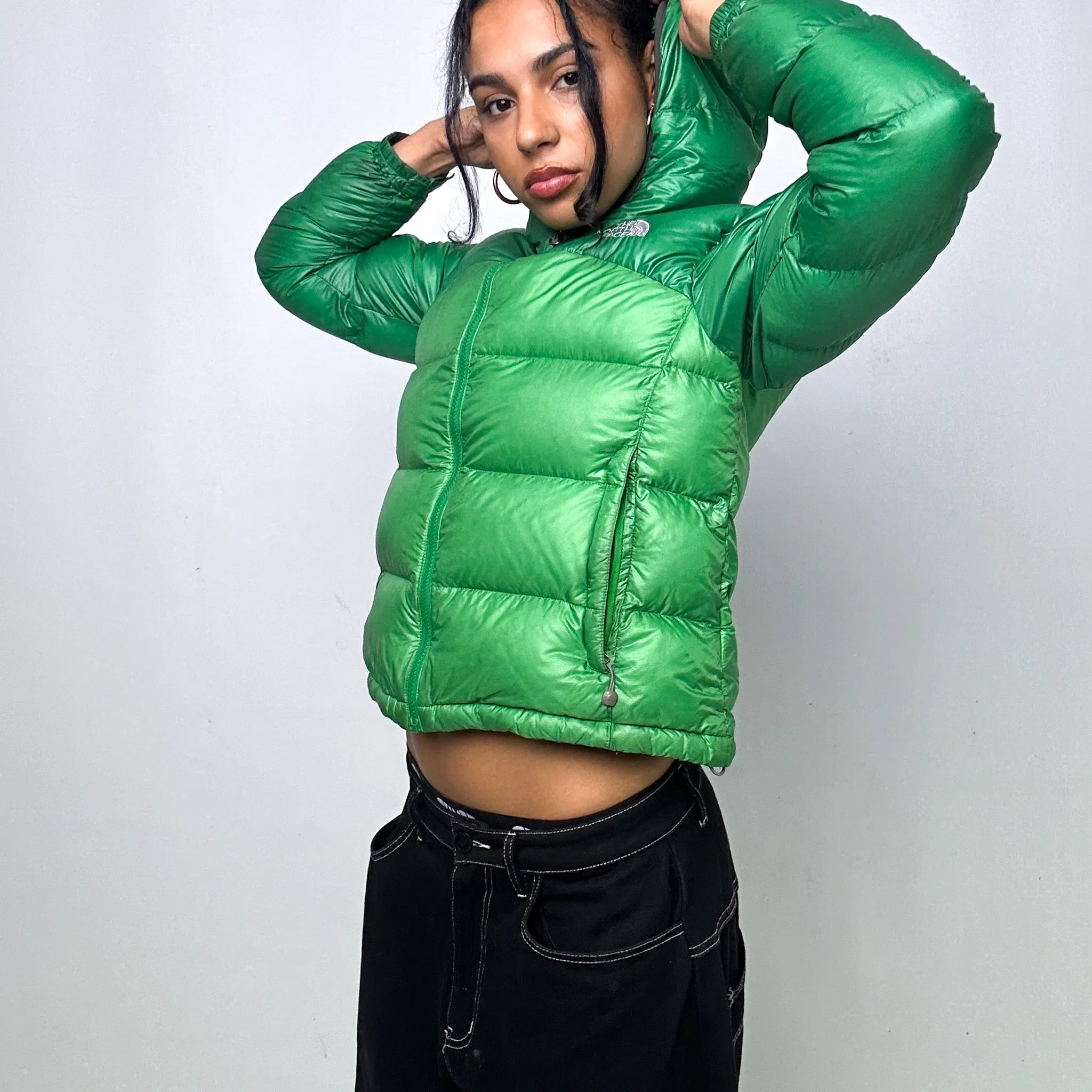 GREEN 90S THE NORTH FACE SUMMIT SERIES PUFFER JACKET COAT (