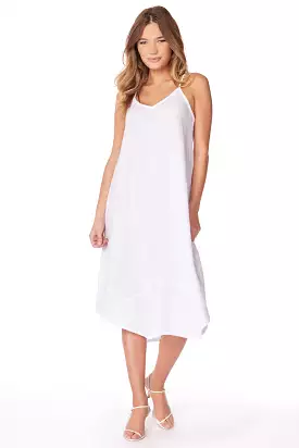 HANDKERCHIEF HEM MAXI DRESS