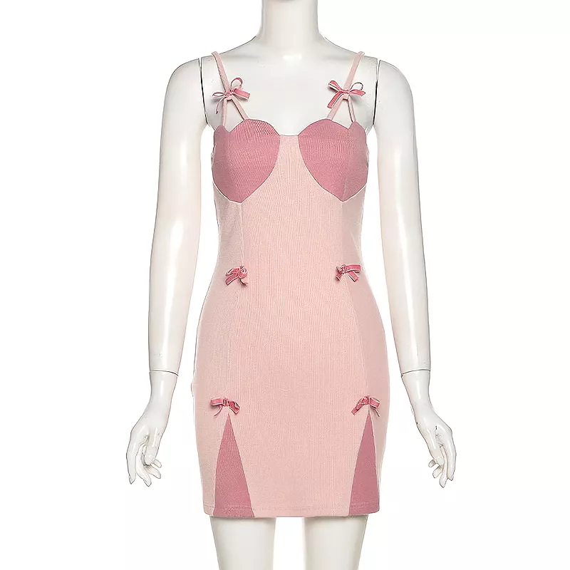 Heart Sweet Pastel Sexy Mini Dress MK18733