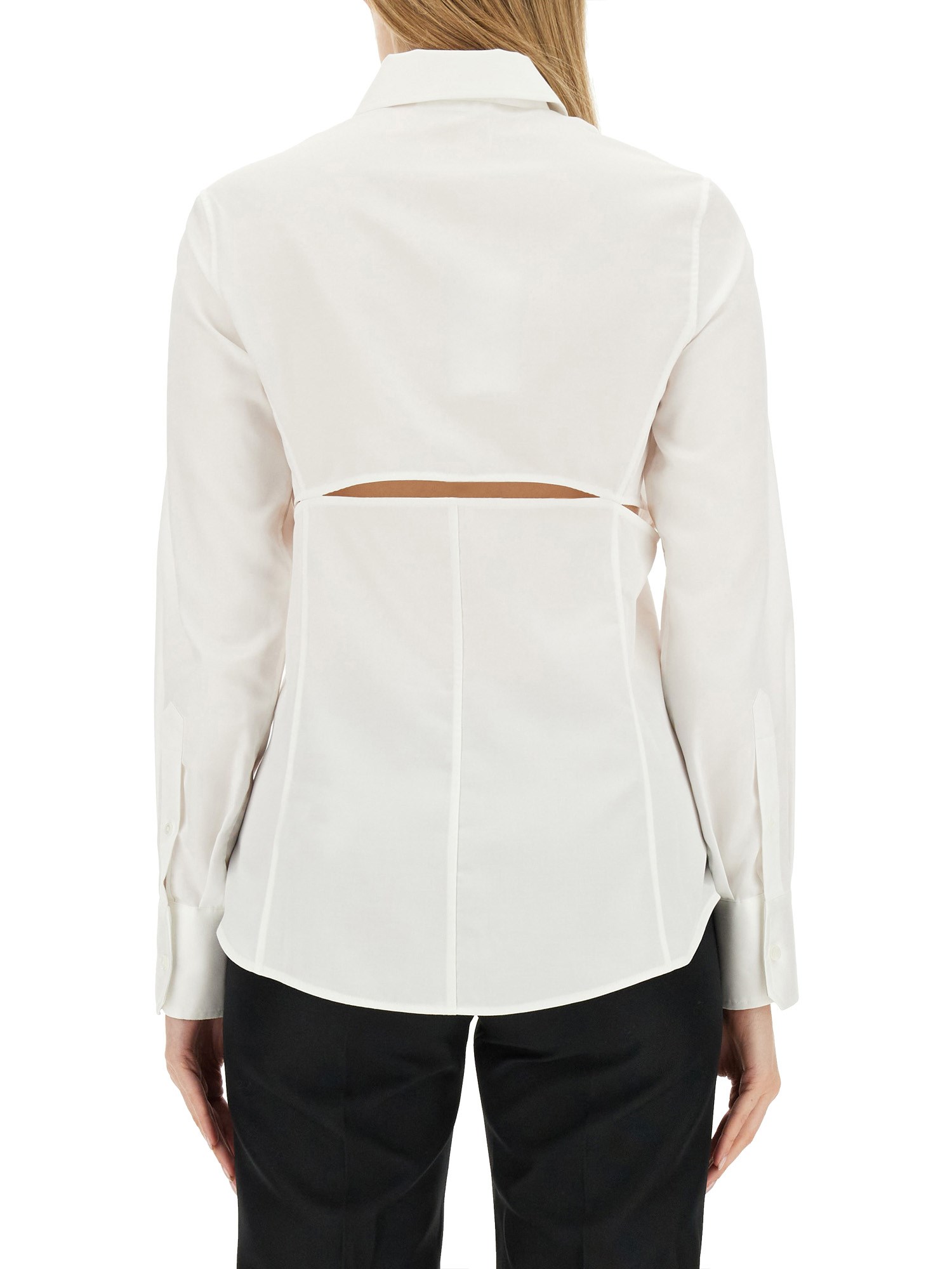 HELMUT LANG    SLIM FIT COTTON POPLIN SHIRT