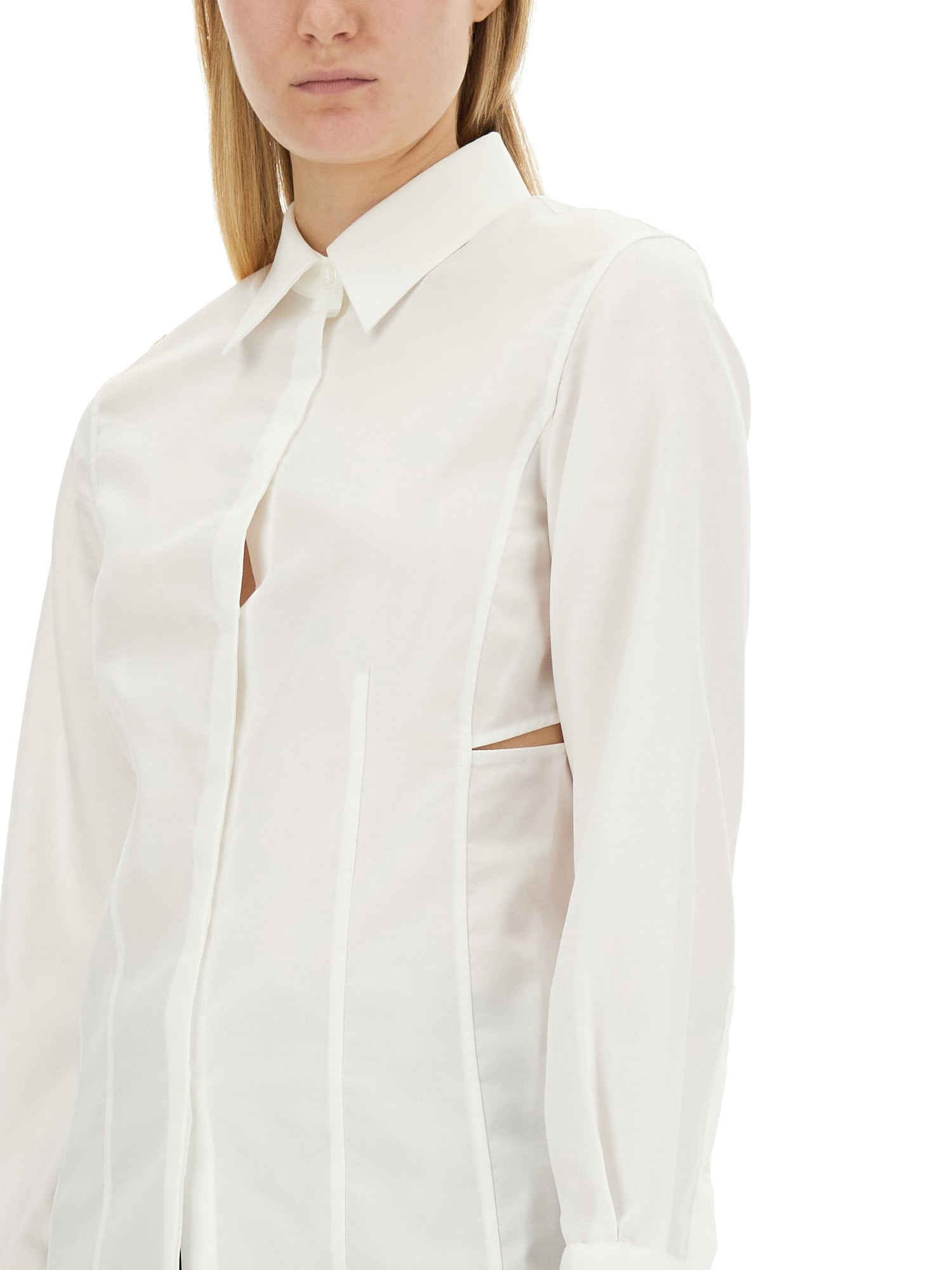 HELMUT LANG    SLIM FIT COTTON POPLIN SHIRT