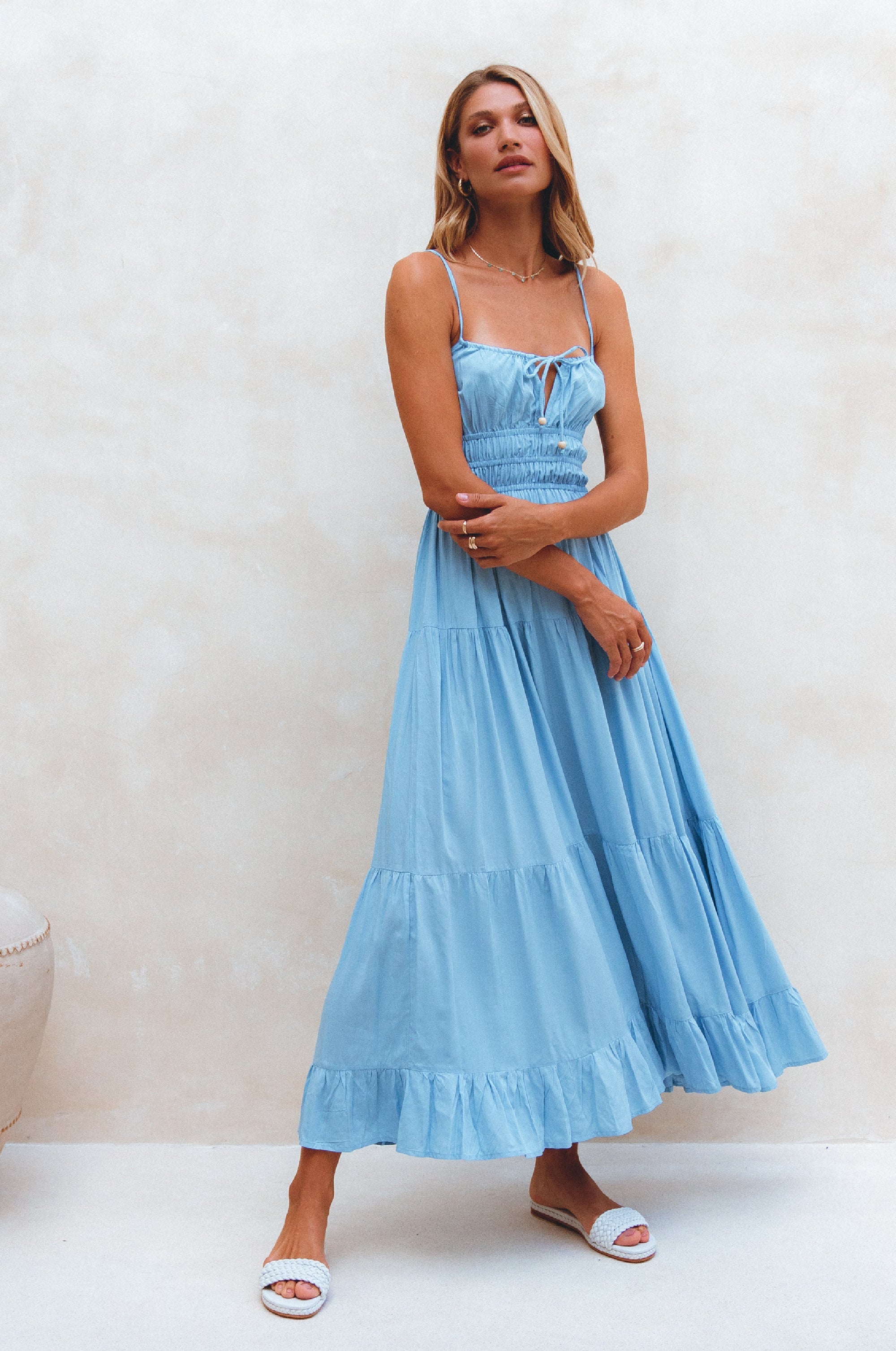 Isadora Tiered Maxi Dress