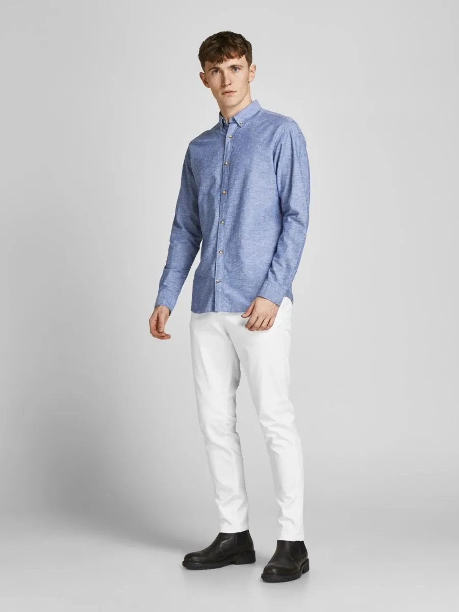 Jack & Jones Marco Bowie Slim Chinos White