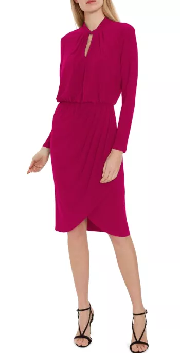 Jeanlee Jersey Dress Magenta