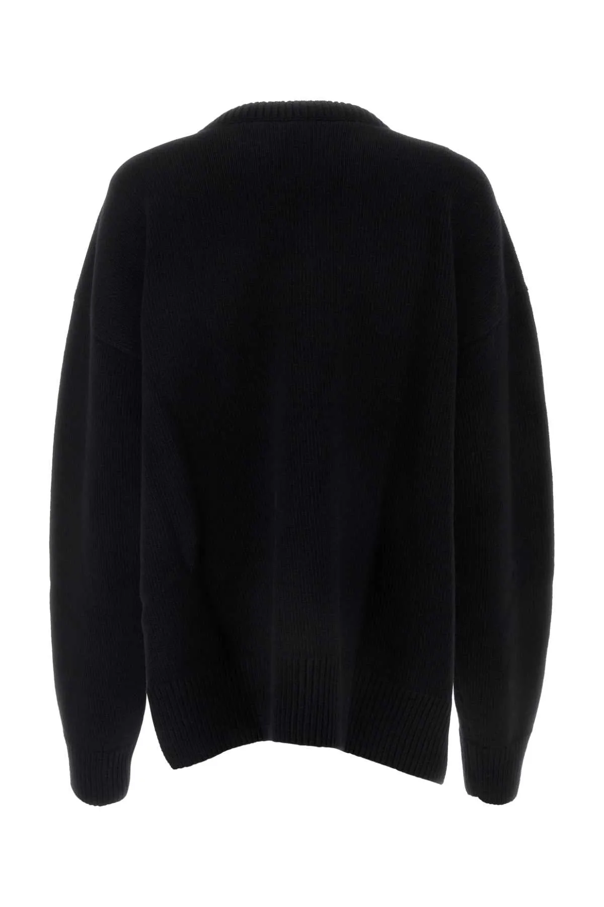 Jil Sander Black Wool Blend Sweater