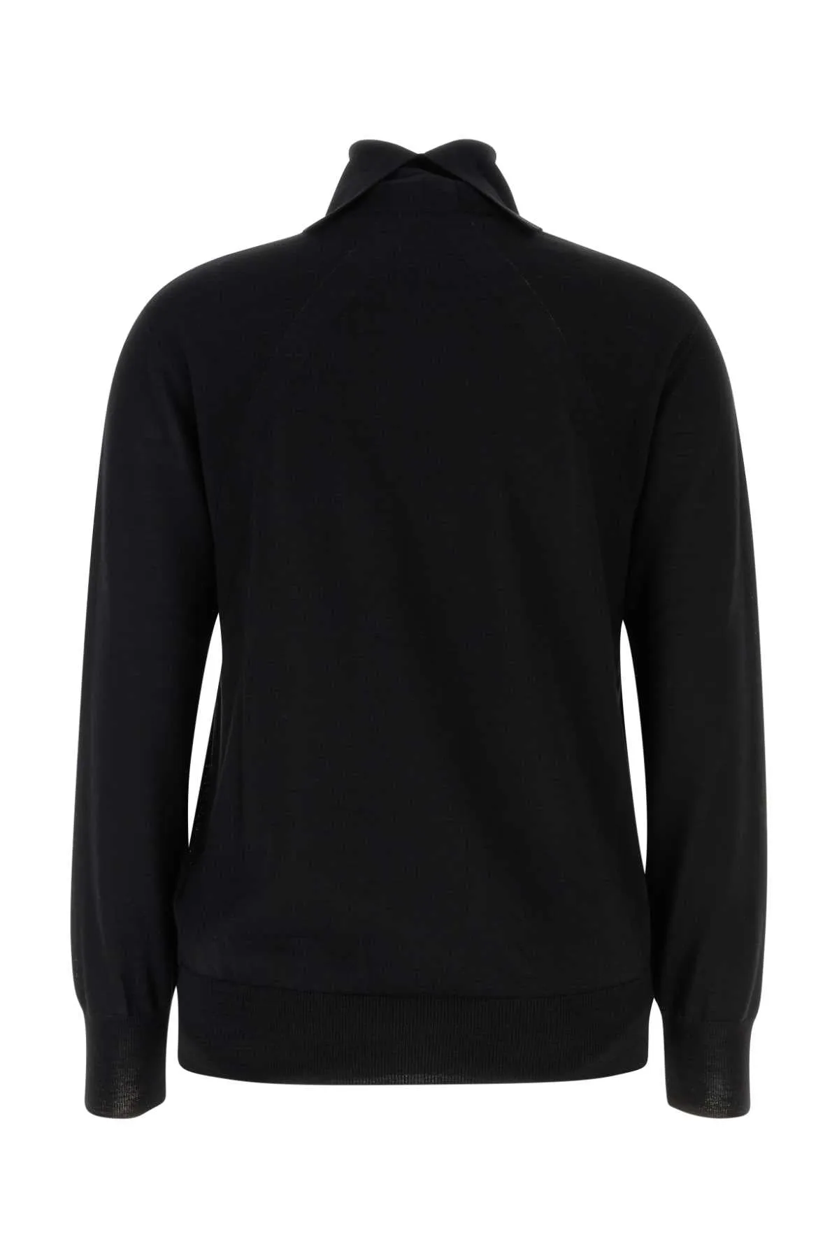 Jil Sander Black Wool Sweater