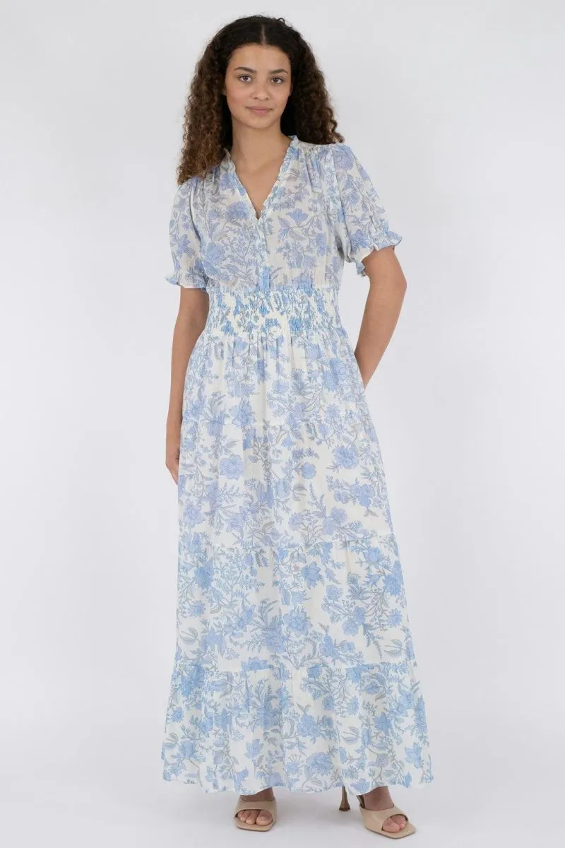 Kanza Rose Field Dress | Light Blue | Kjole fra Neo Noir