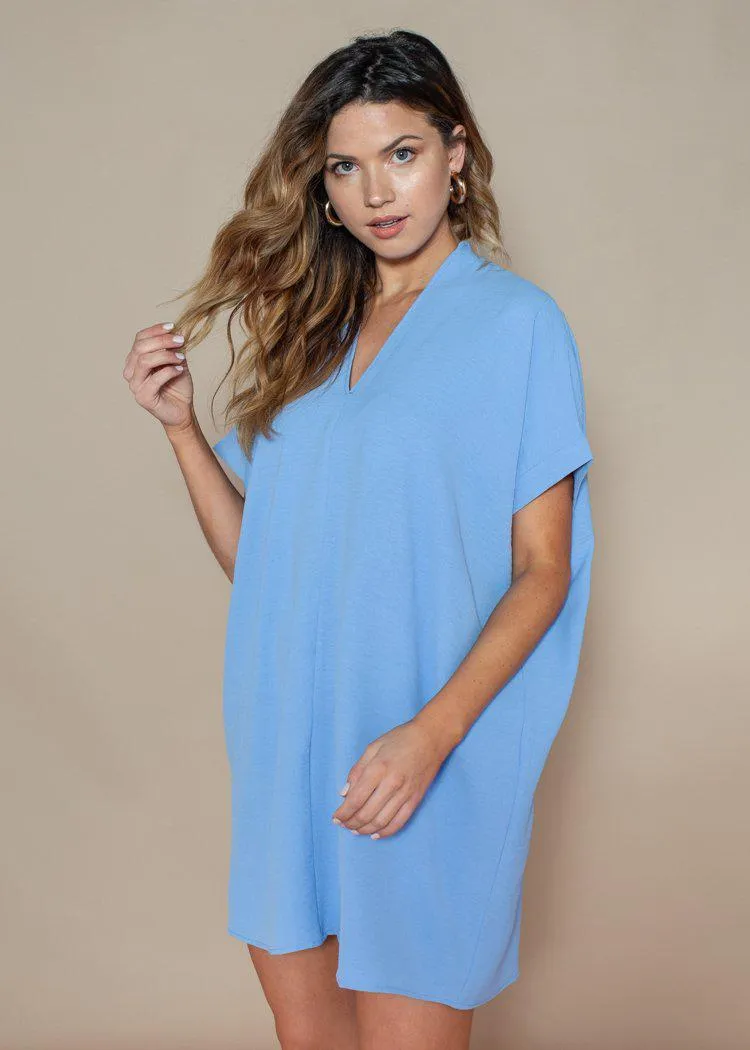 Karlie Light Blue Seville Tunic Dress