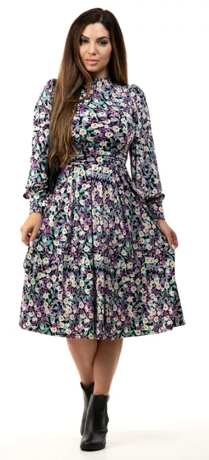 Kathryn Floral Midi Dress