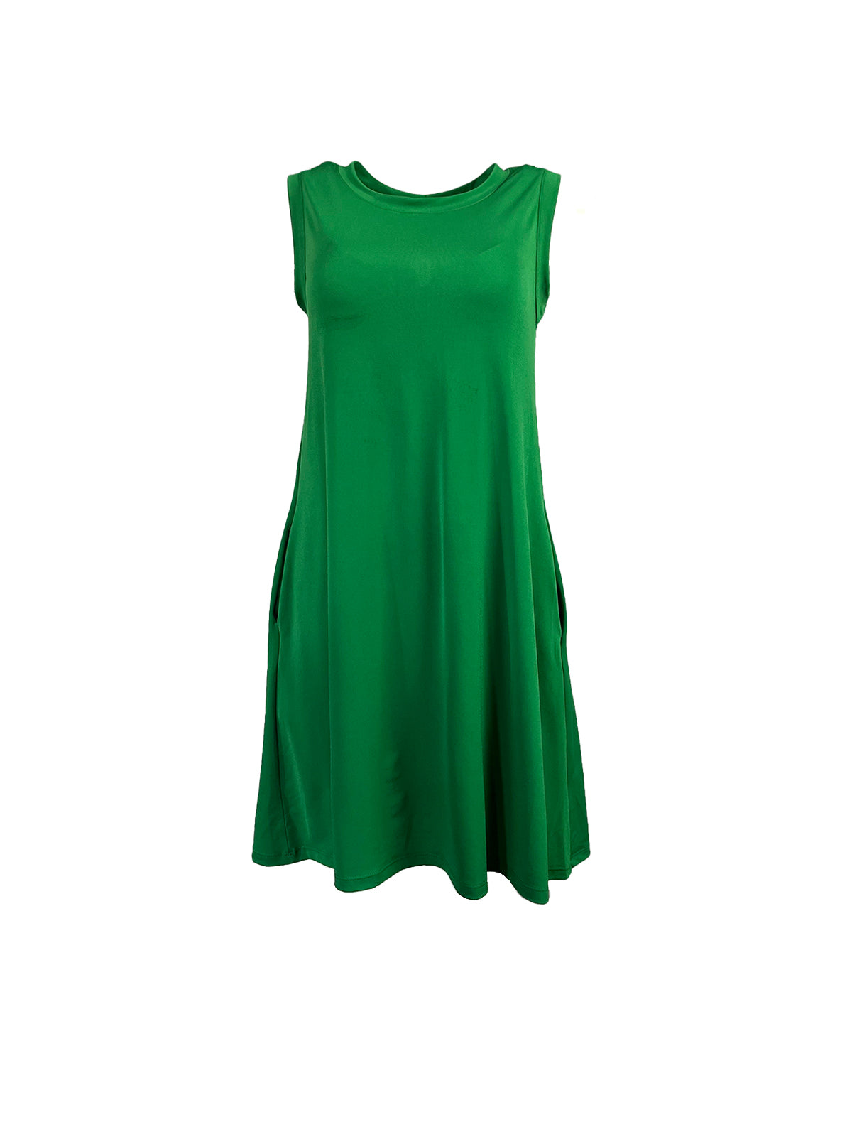 Keyhole Dress · Kelly Green