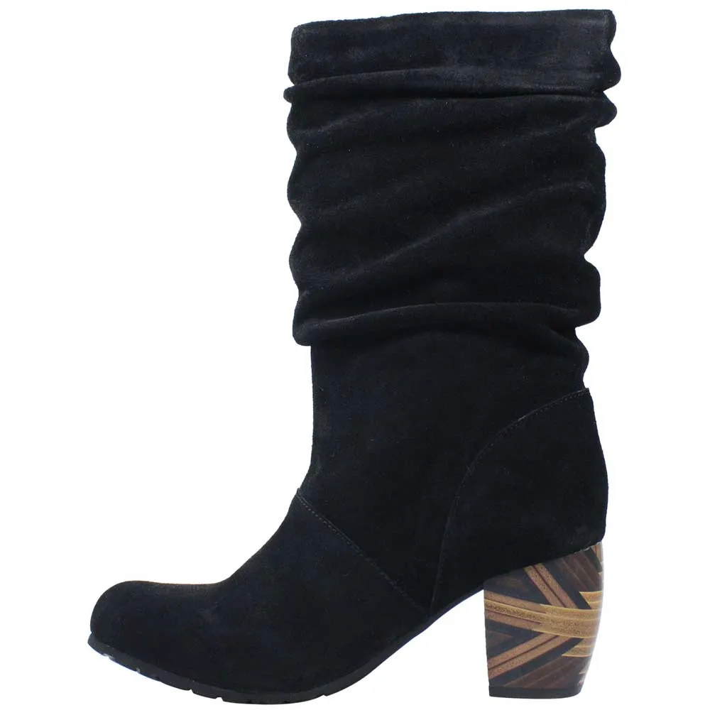 L'amour des Pieds Women's Pamby Black Suede Boot