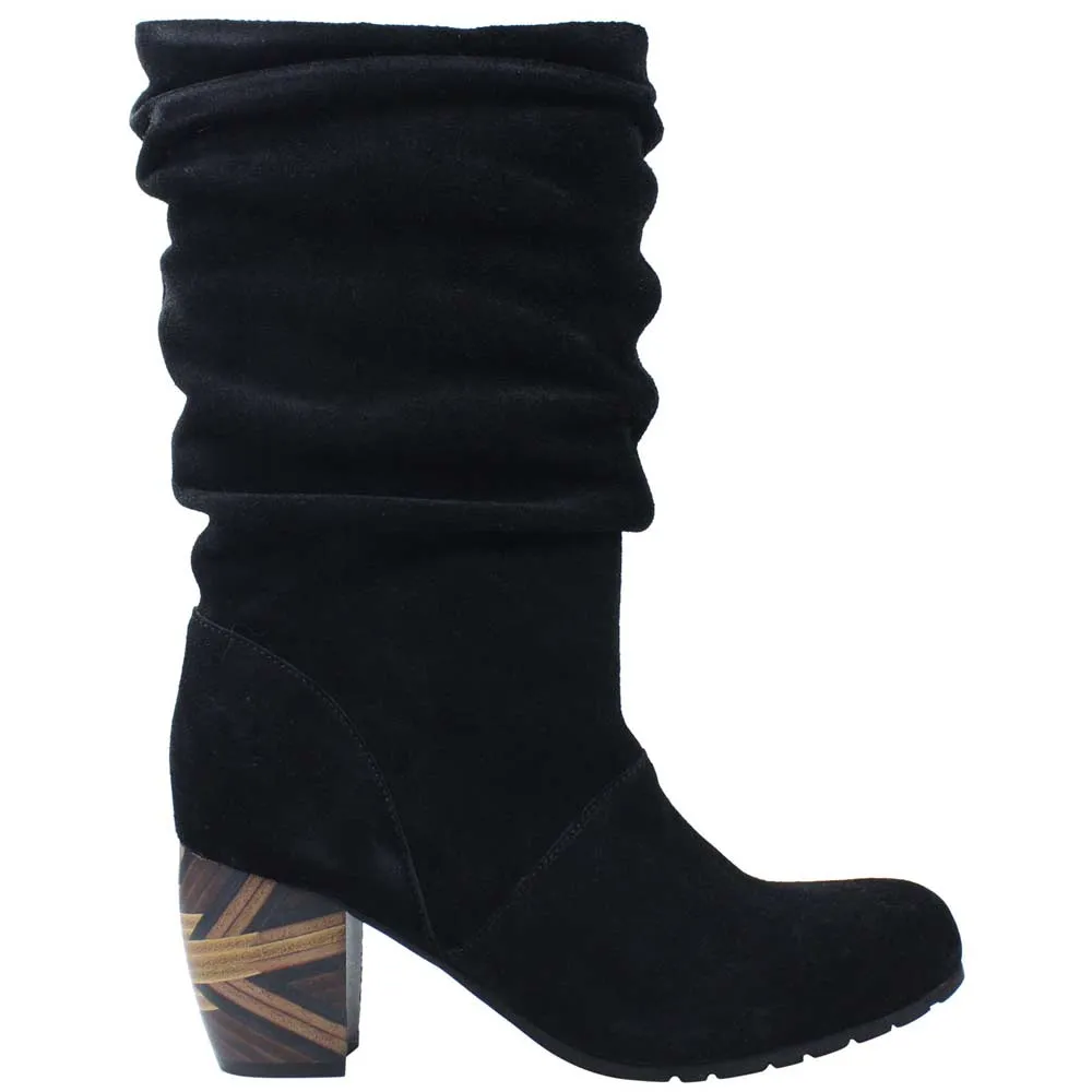 L'amour des Pieds Women's Pamby Black Suede Boot