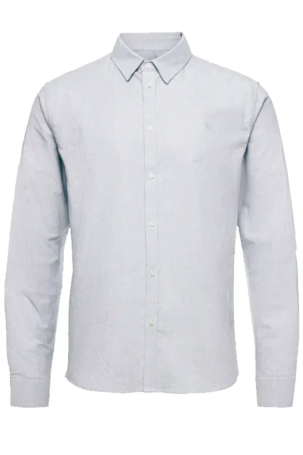 Les Deux Oxford Christoph Shirt Steeple Gray