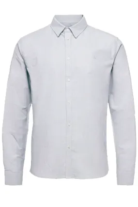 Les Deux Oxford Christoph Shirt Steeple Gray