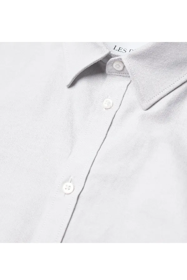 Les Deux Oxford Christoph Shirt Steeple Gray