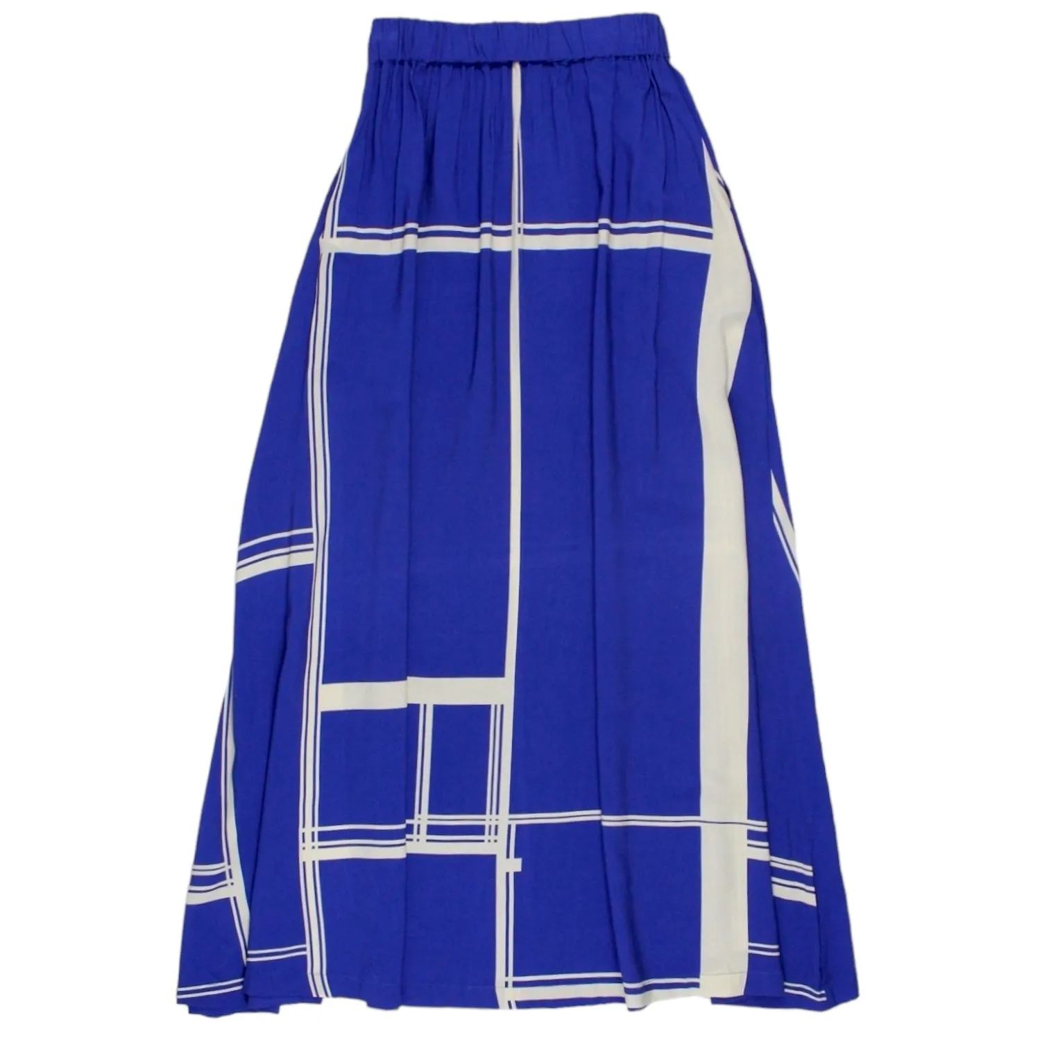 Libertine-Libertine Limoges Blue Graphic Skirt