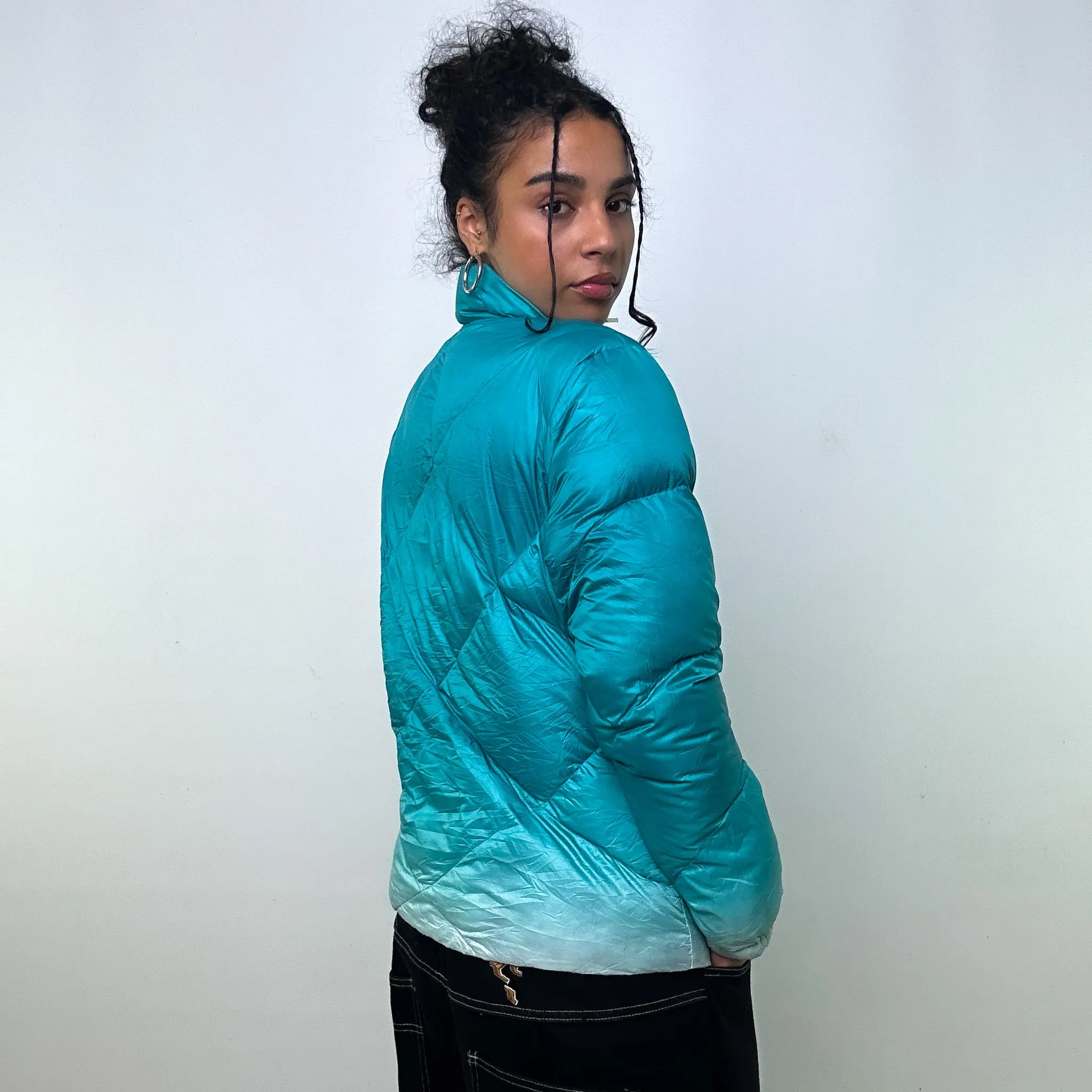 LIGHT BLUE Y2KS NIKE ACG PUFFER JACKET COAT (