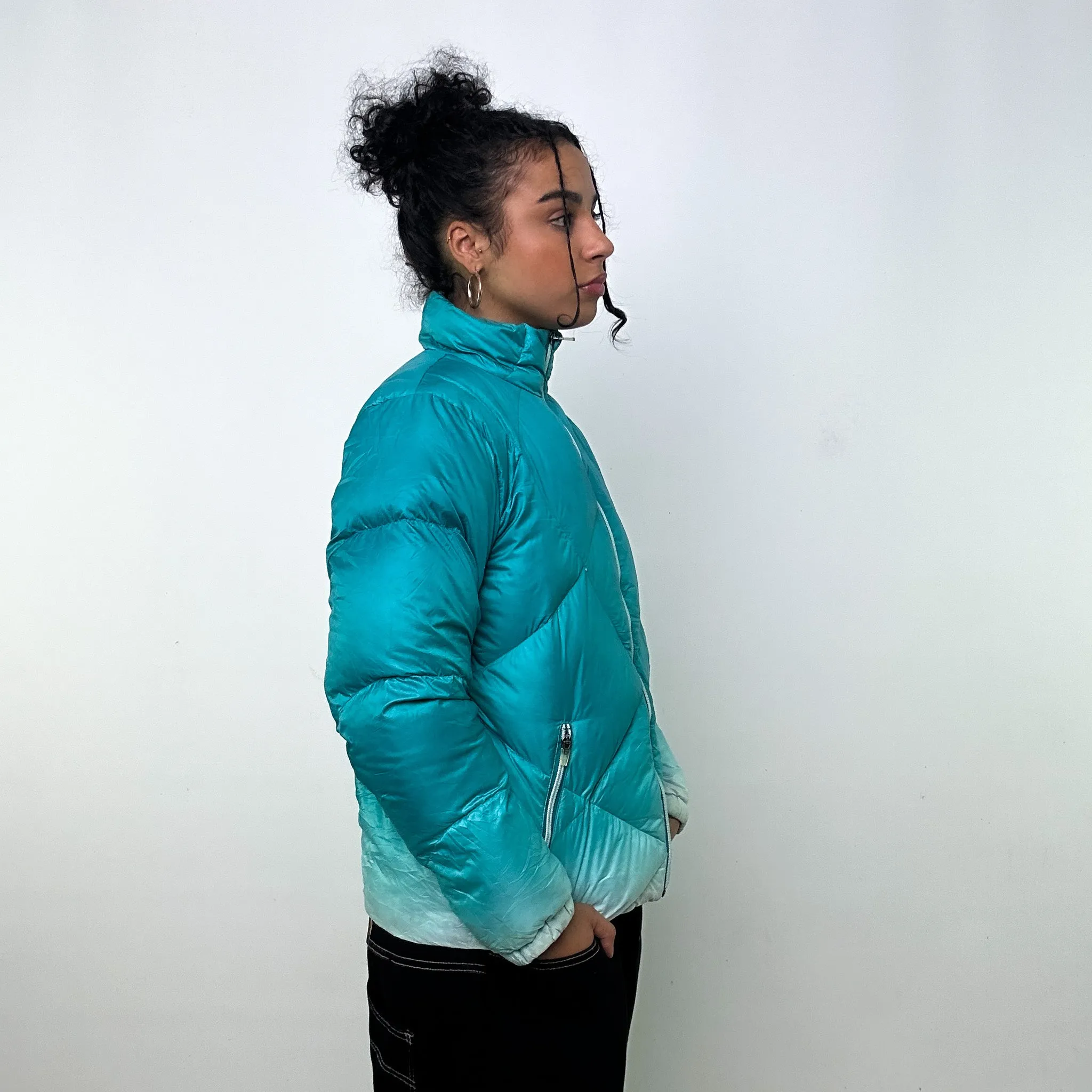 LIGHT BLUE Y2KS NIKE ACG PUFFER JACKET COAT (