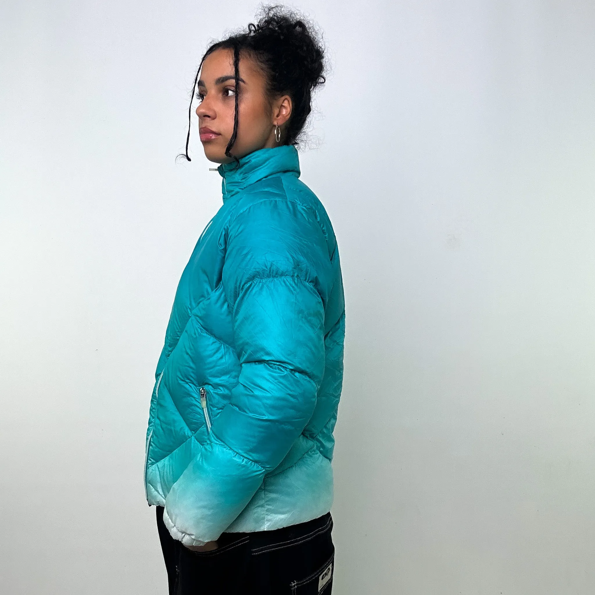 LIGHT BLUE Y2KS NIKE ACG PUFFER JACKET COAT (