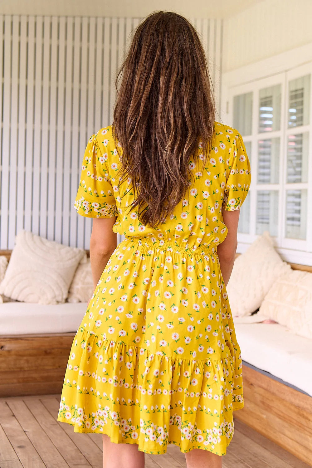 Lolana Mini Dress - Sunshine Daisy Collection