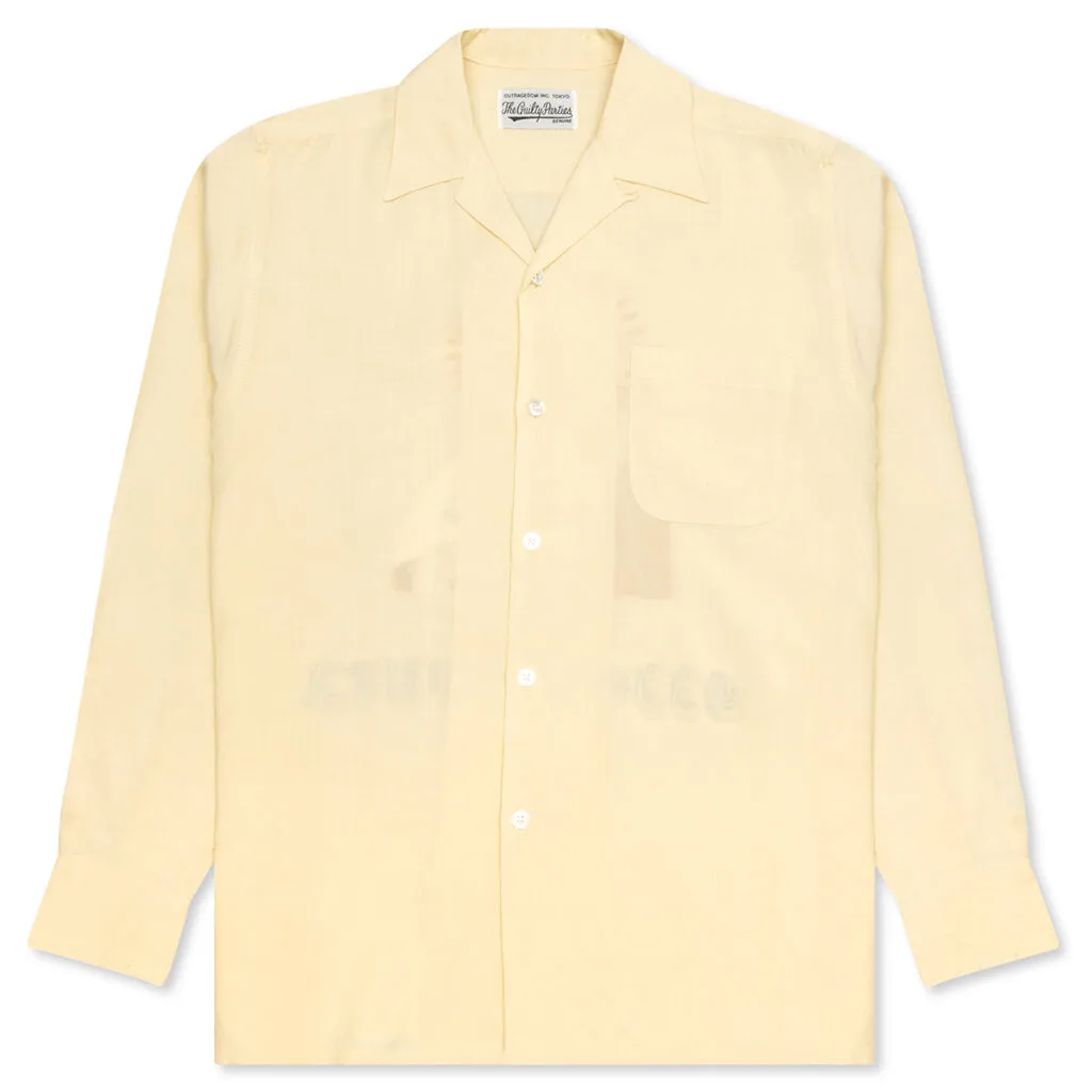 L/S 50's Shirt Type-3 - Yellow