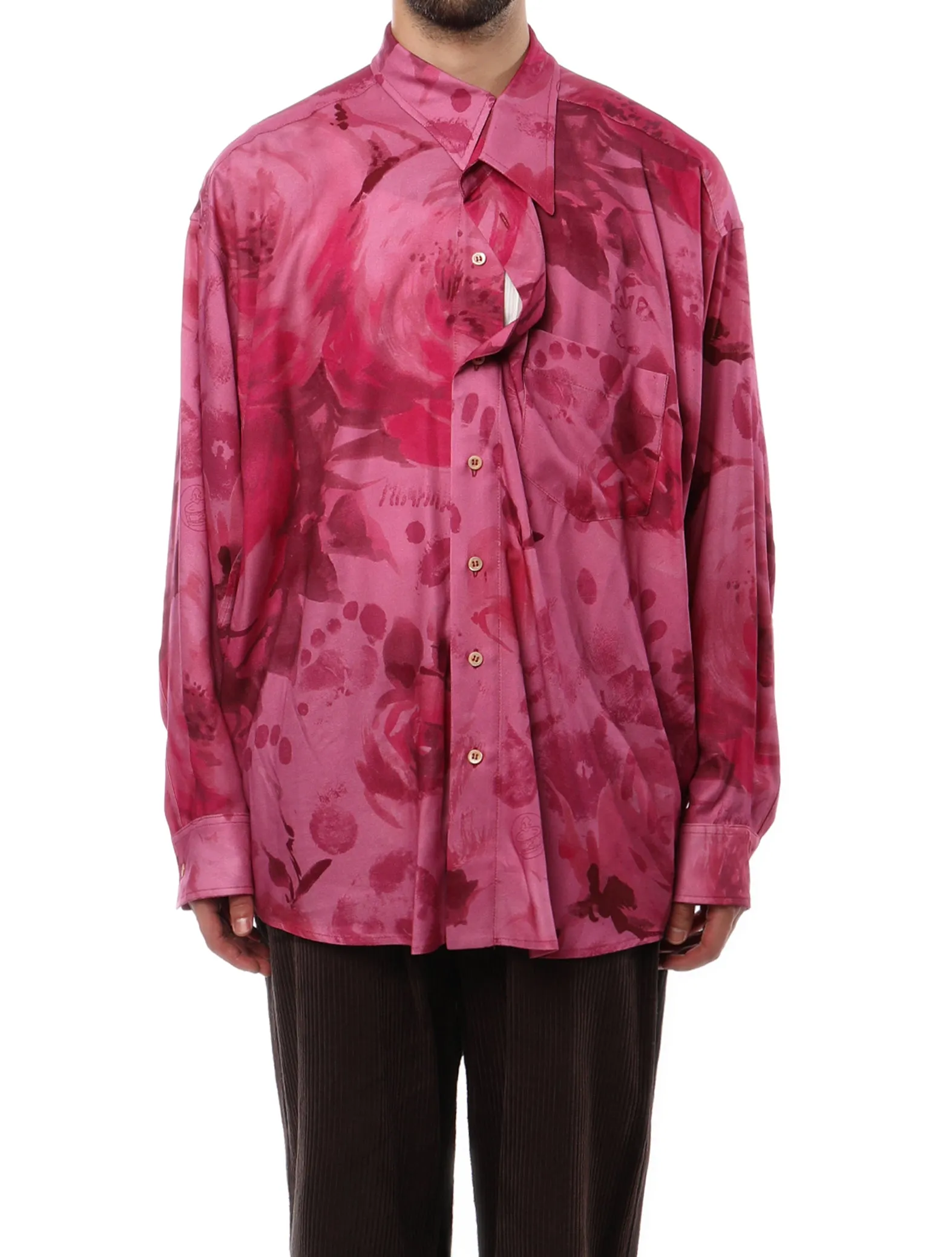 Magliano Huge Peonia Twisted Shirt