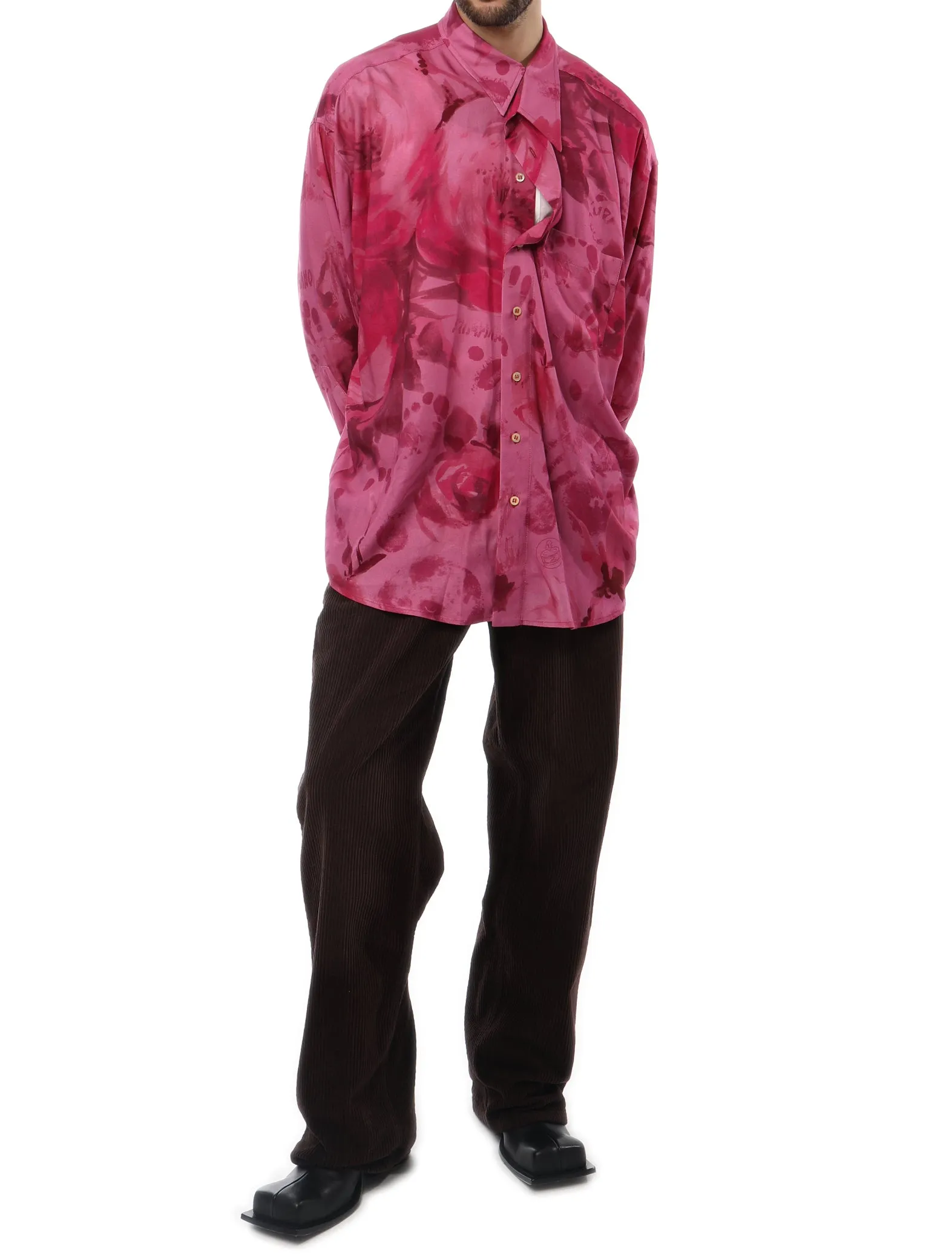 Magliano Huge Peonia Twisted Shirt