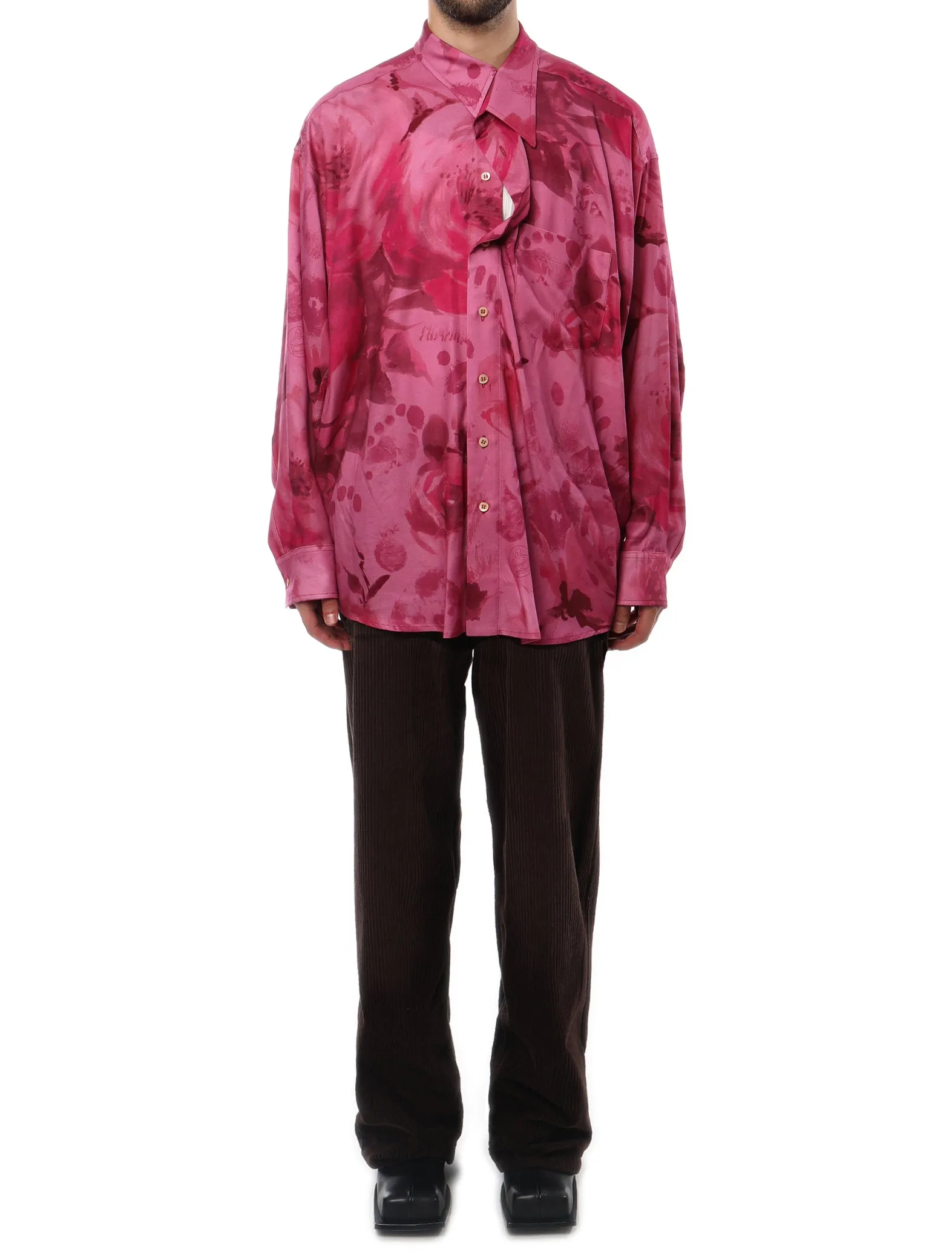 Magliano Huge Peonia Twisted Shirt