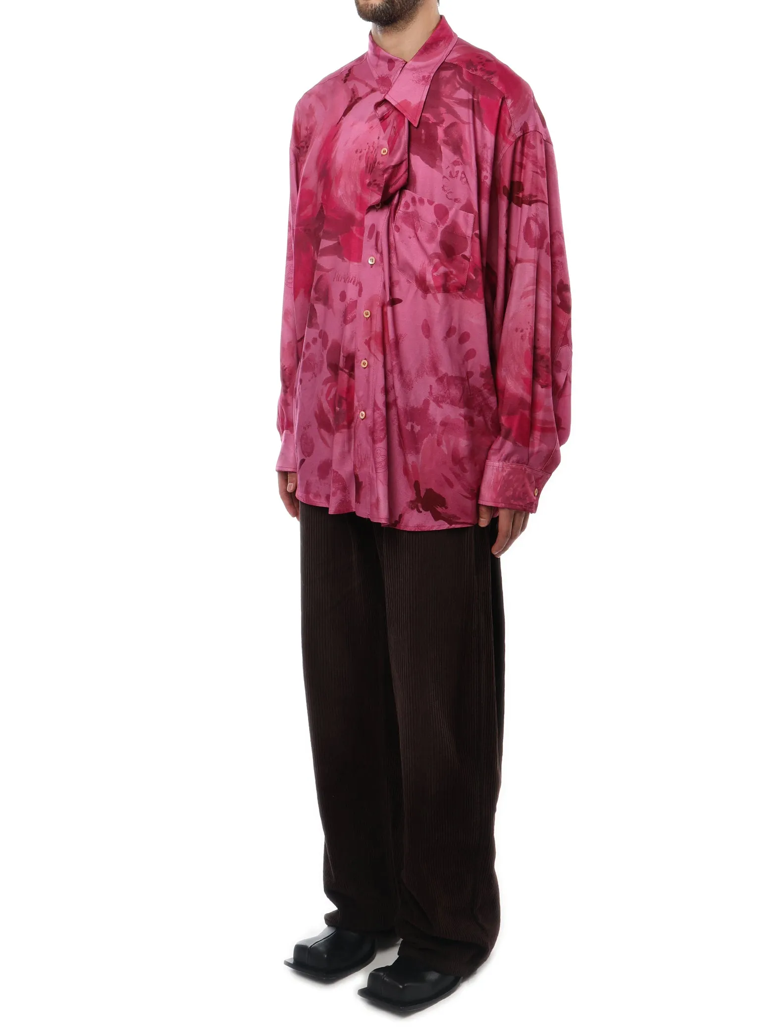 Magliano Huge Peonia Twisted Shirt