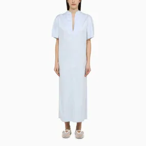 Margaux Lönnberg    Margaux Lönnberg Light Blue Cotton Long Vic Dress