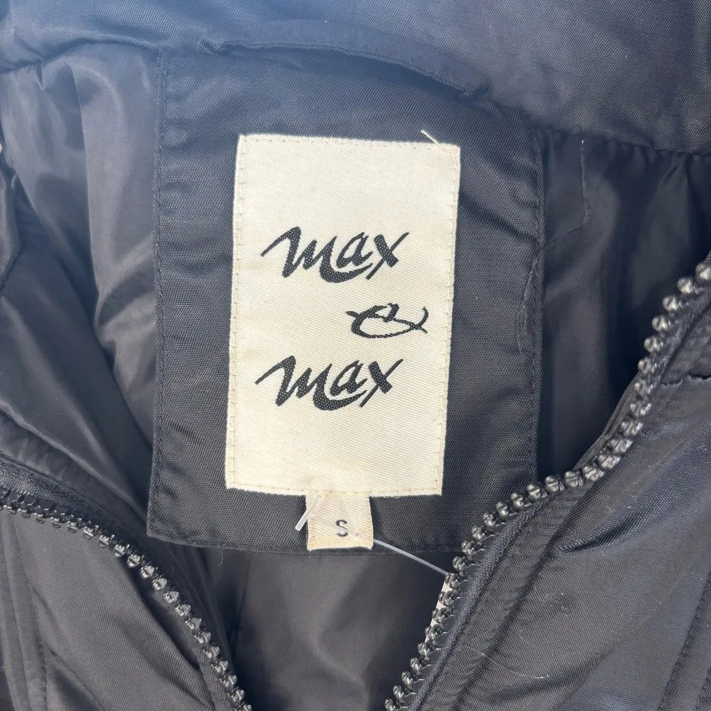 Max & Max Puffer - Small Black Polyester