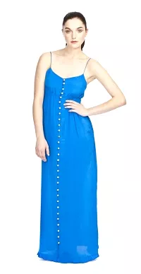 Maxi Dress - Azure Blue